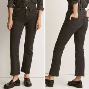 NEW Madewell Kick Out‎ Crop Jeans in Starkey Wash, 29